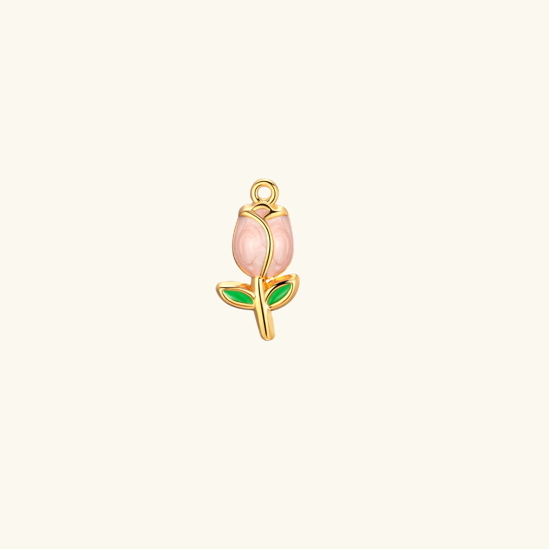 Charms - Pink Tulip