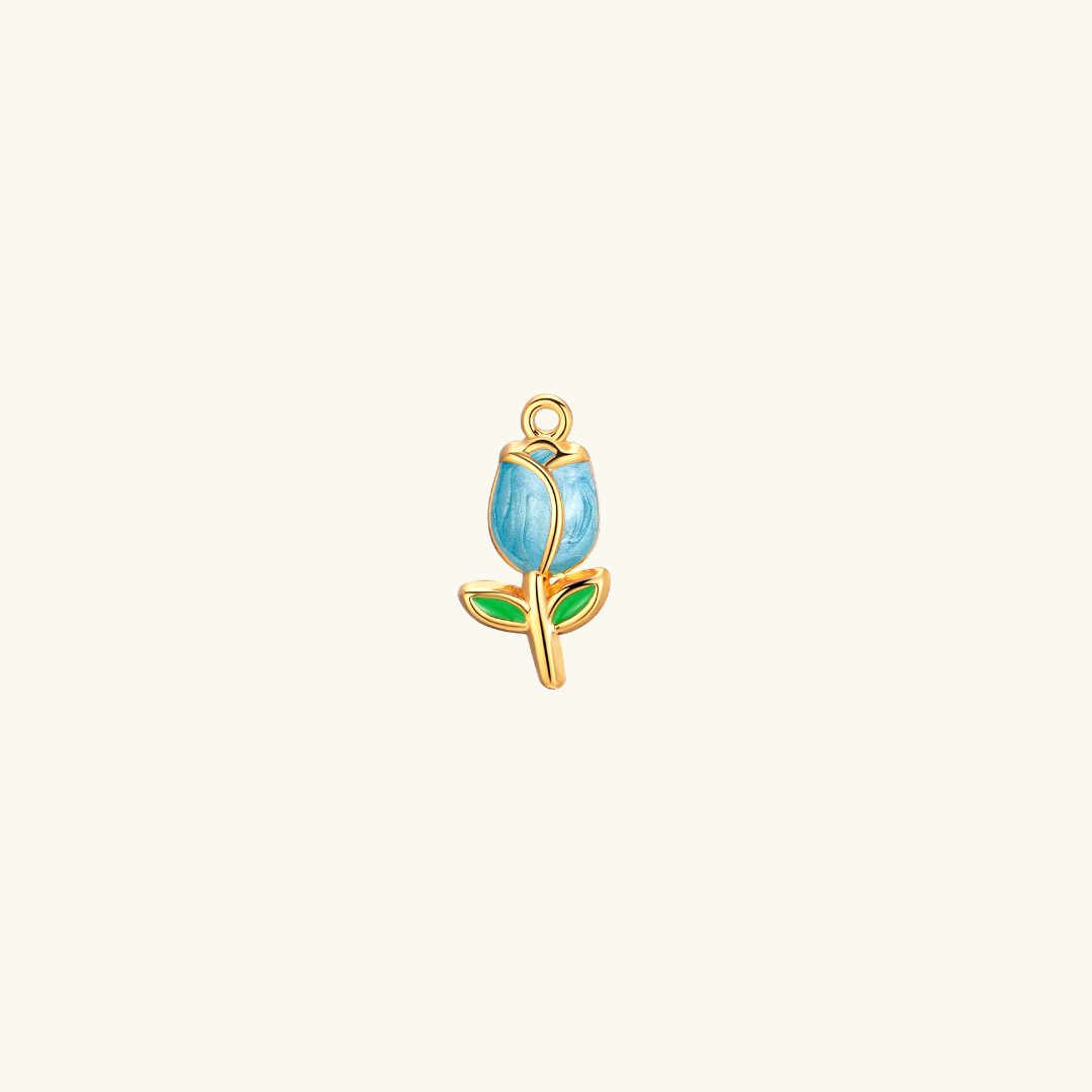 Charms -Blue Tulip