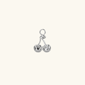 Charms- Silver cherry