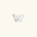 Charm silver -butterfly