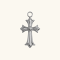 Charm Silver  - Small Cross