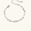 Charm - Link up silver bracelet