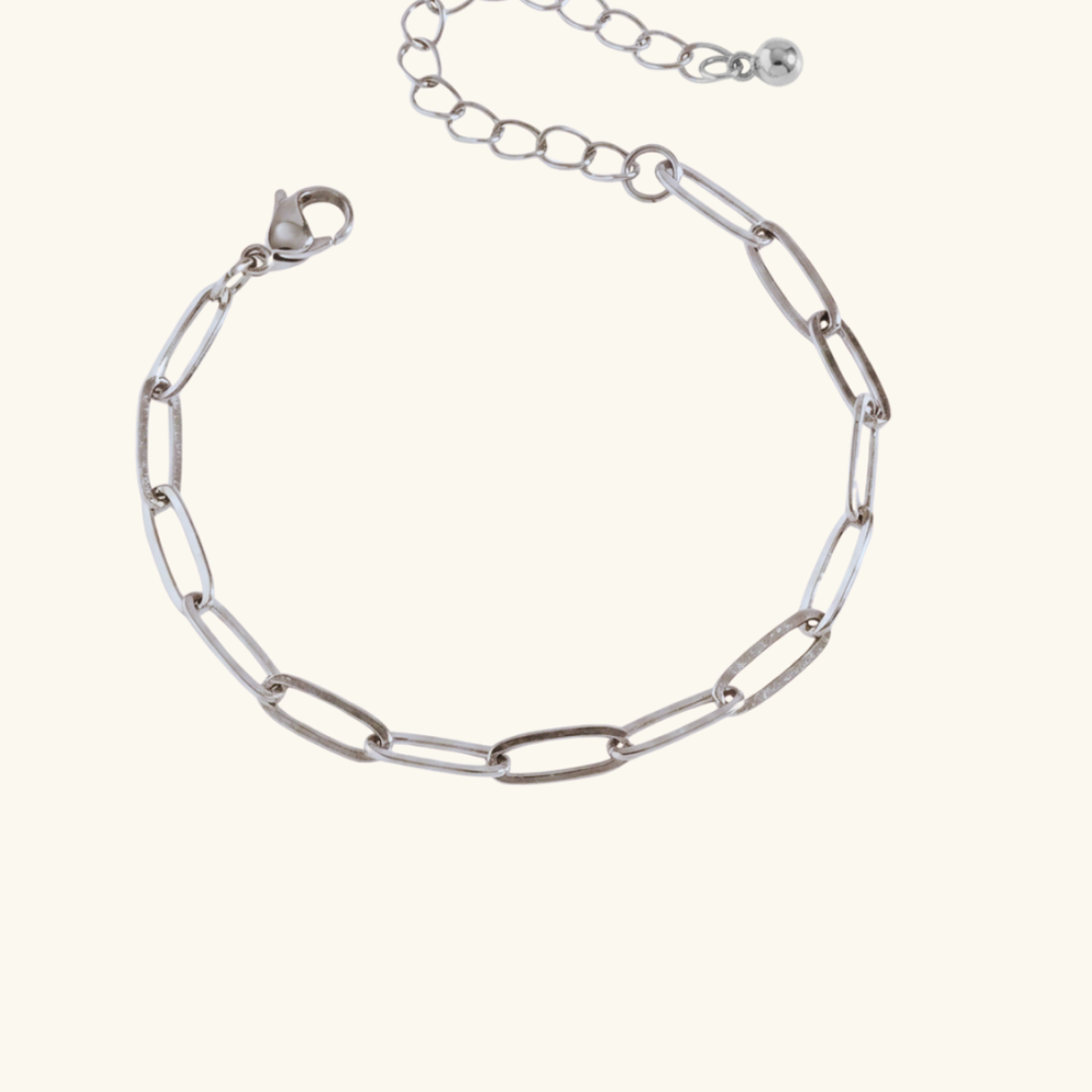 Charm - Link up silver bracelet