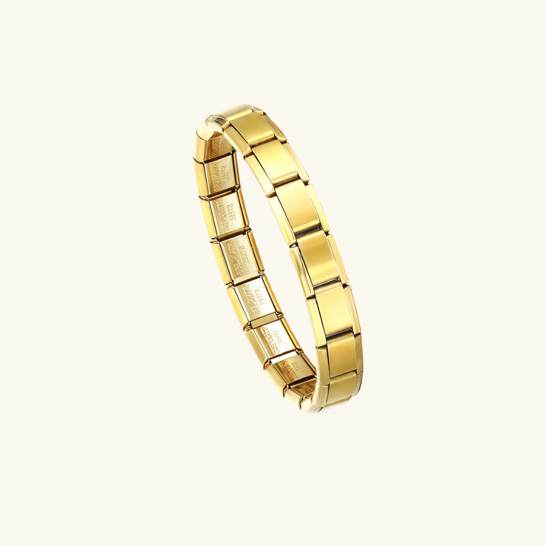 Italian Charm Bracelet -Gold