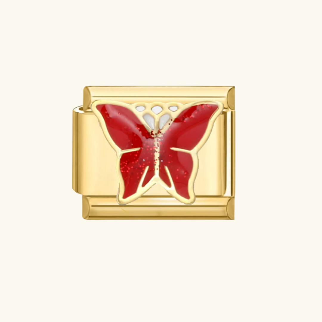 Italian - Red Butterfly
