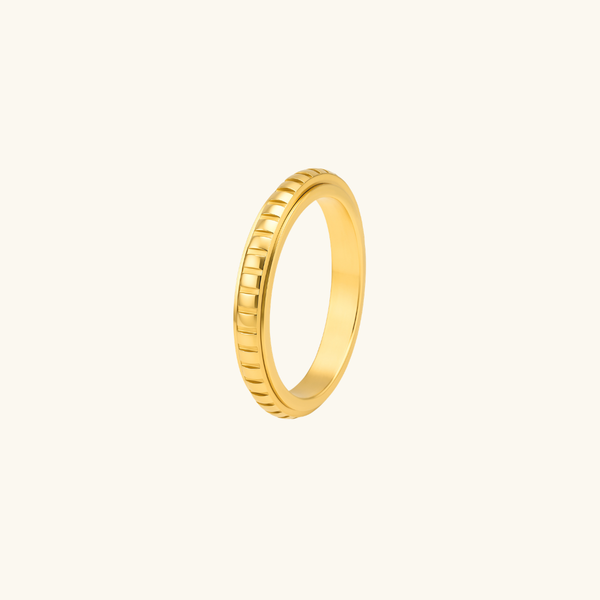 Textured Relief Ring