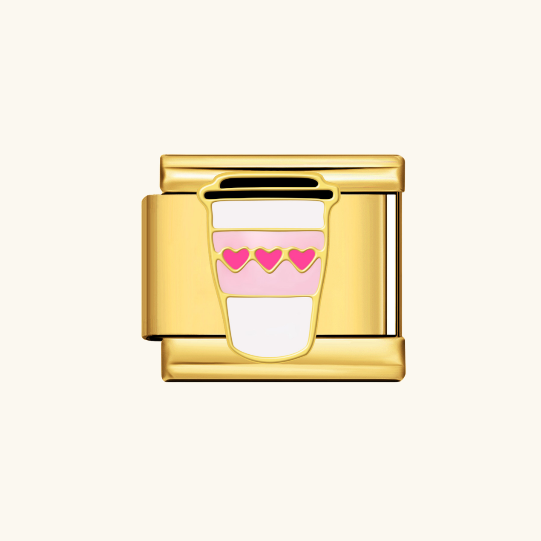 Italian-Pink Coffee Cup