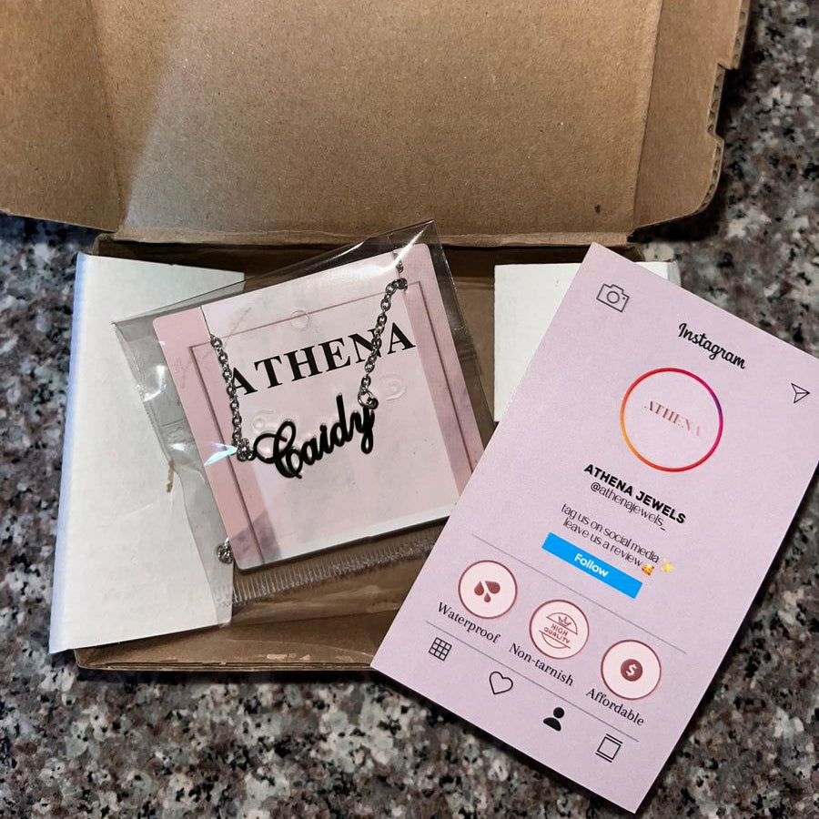 Customized Name Necklace ( Ready in 30 days )