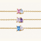 Custom birthstone bracelet