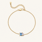 Custom birthstone bracelet