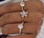 Diamond spark ring