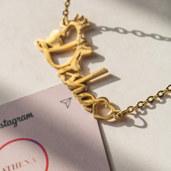 Customized Name Necklace ( Ready in 30 days )