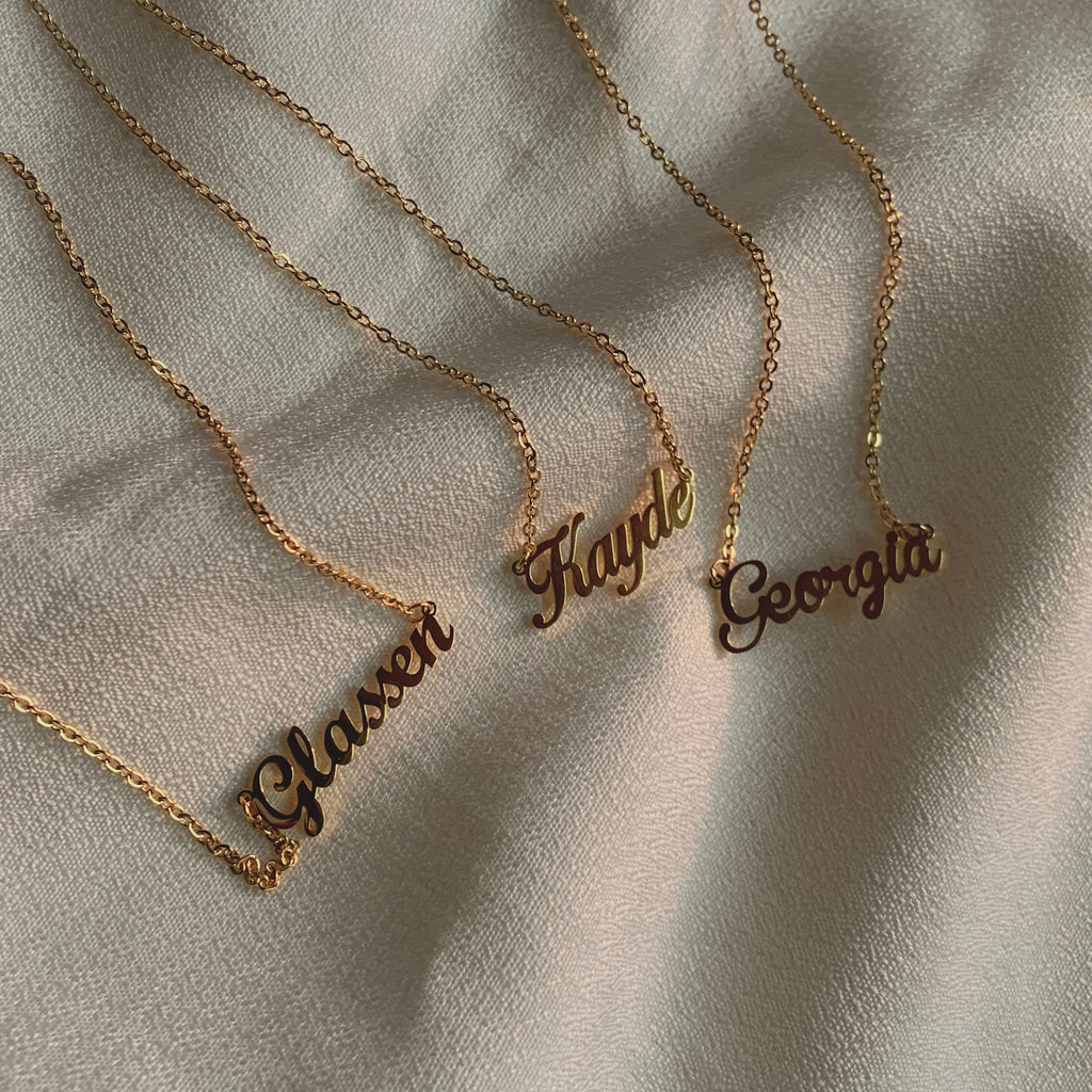 Customized Name Necklace ( Ready in 30 days )