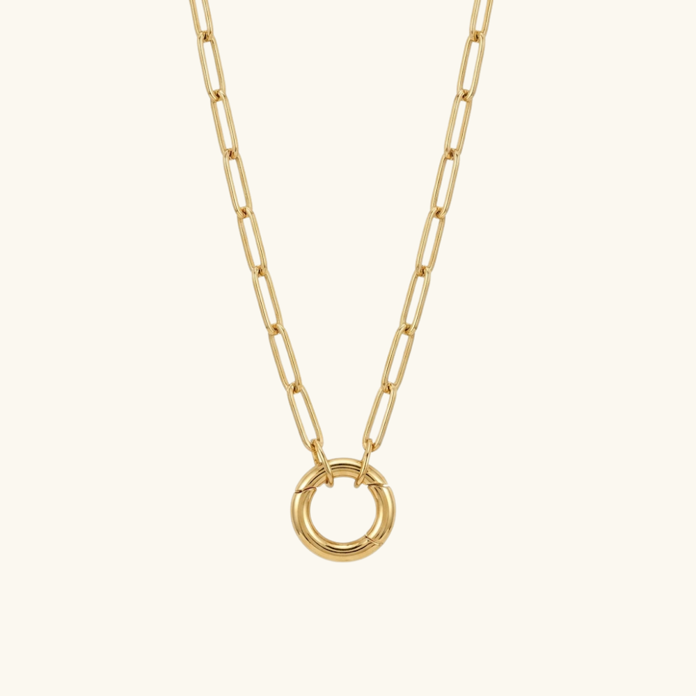 Charm Chain: Round clasp