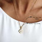 Clover Initial Necklace