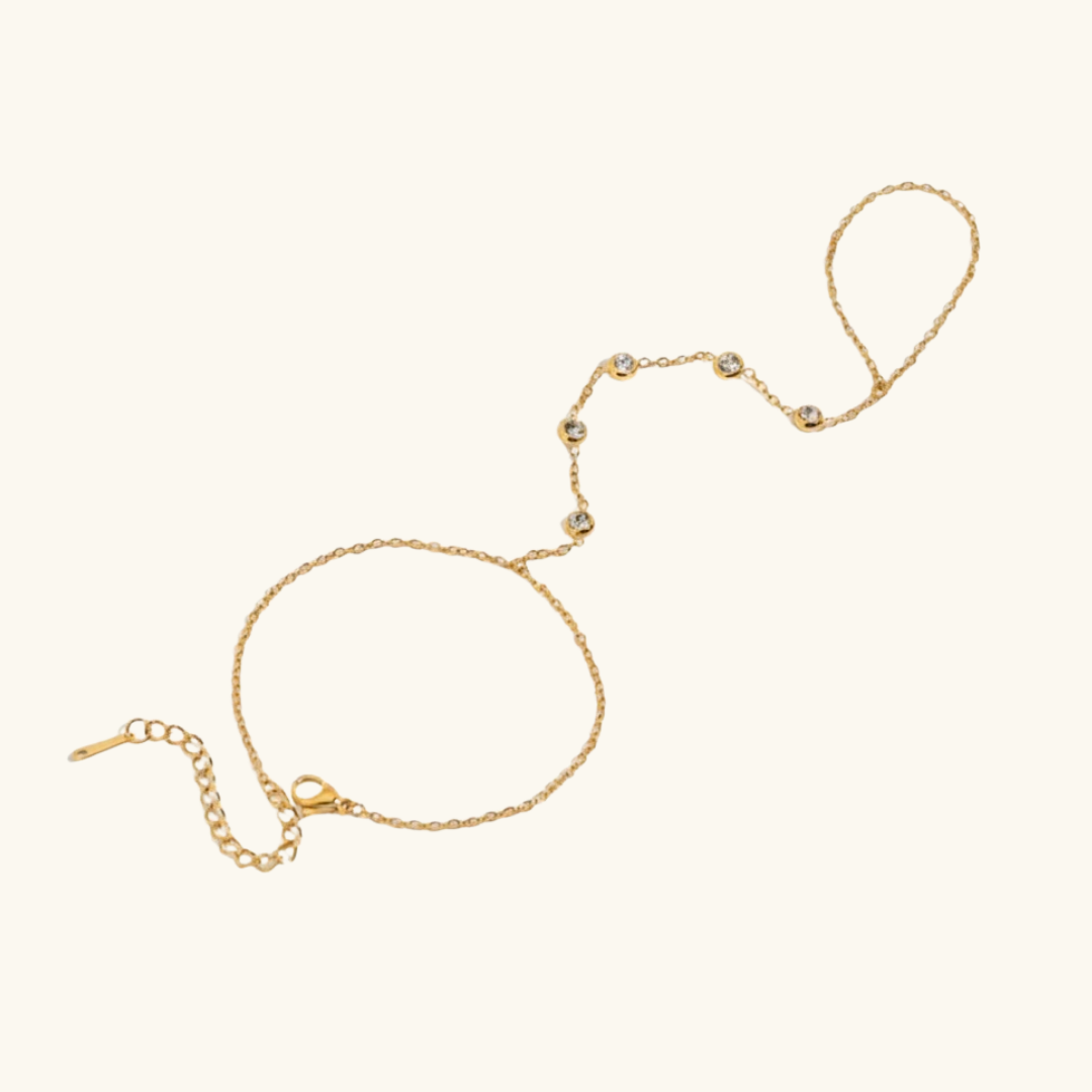 Zircon hand chain