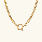 In the loop-luxe necklace