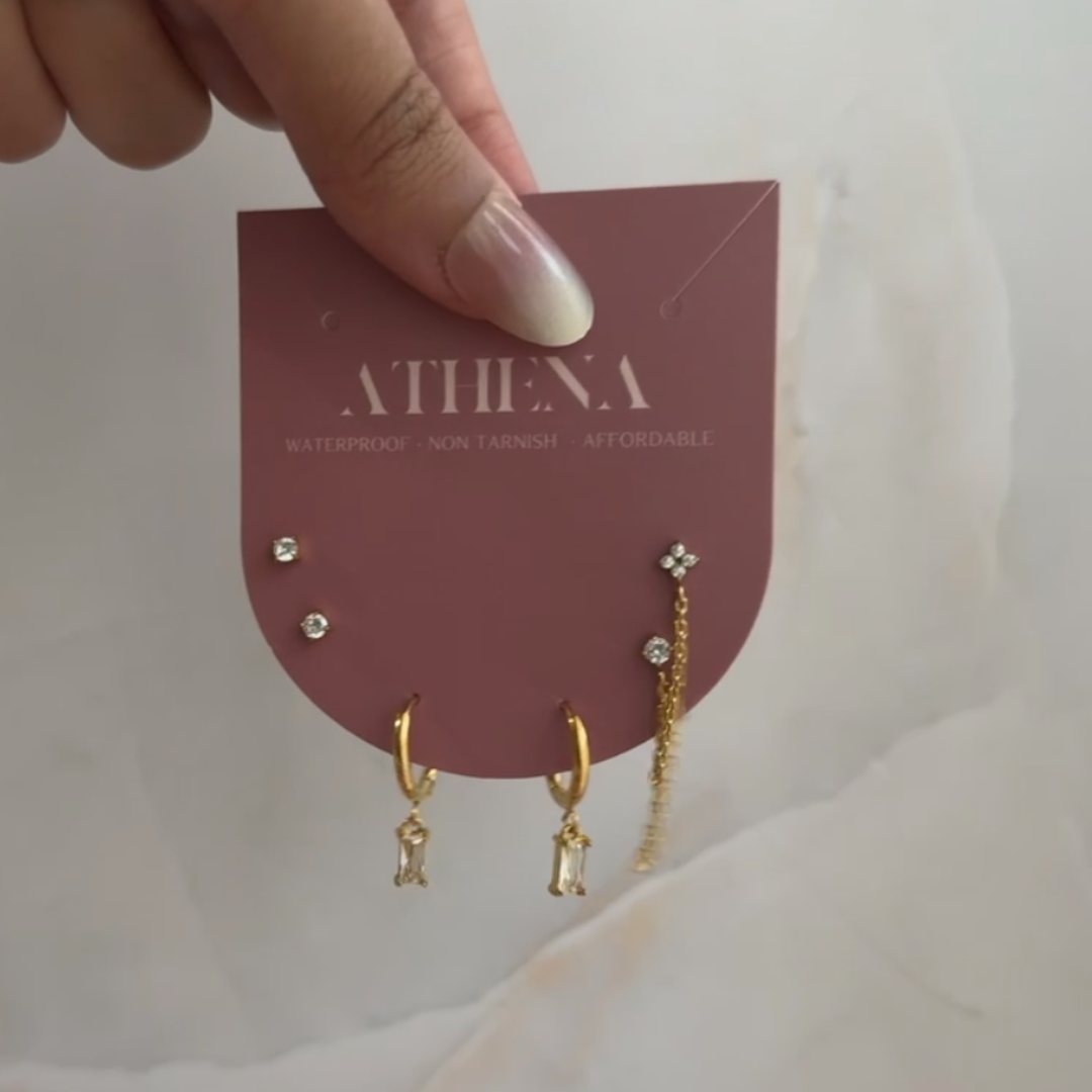 Gleam Earrings set