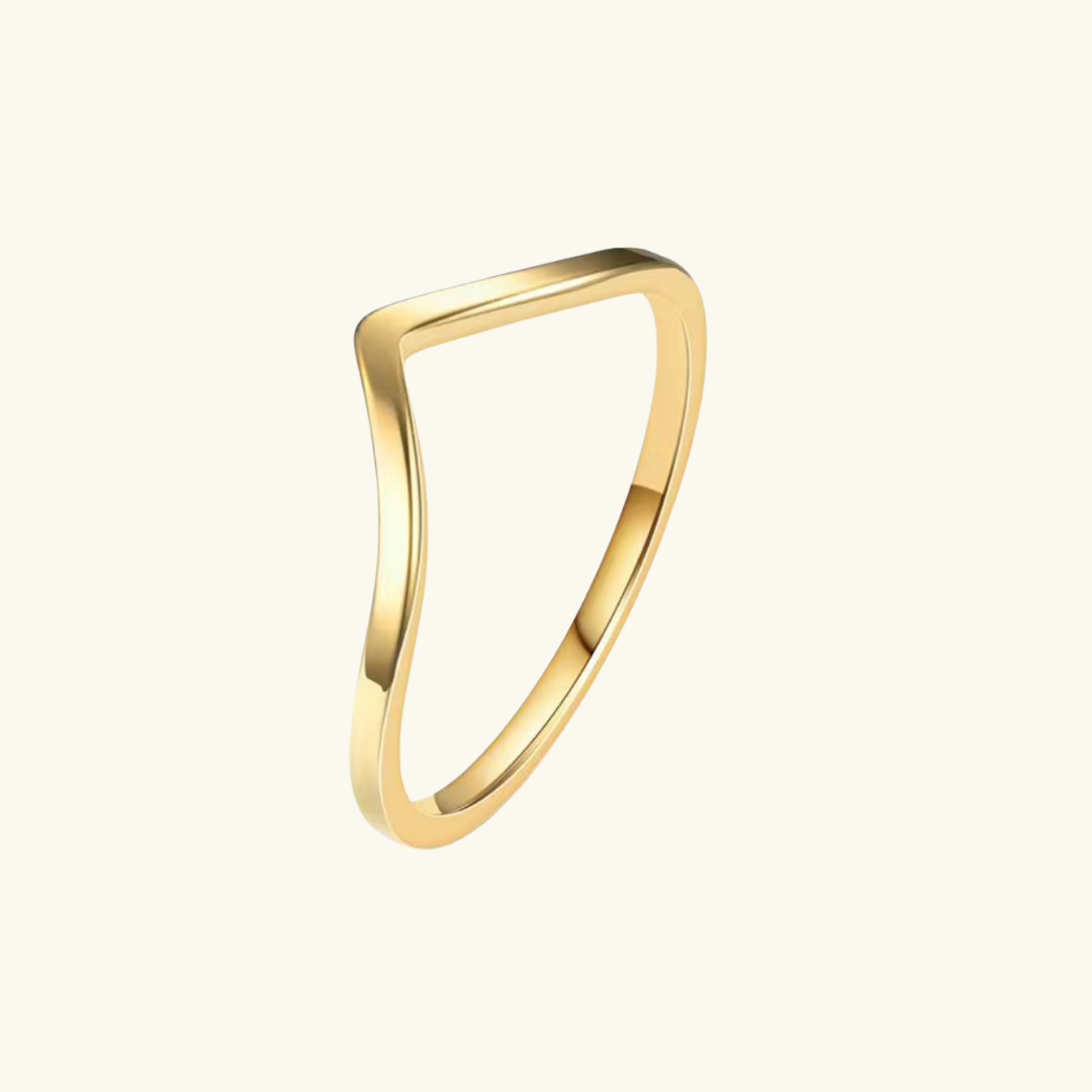 V-shape ring