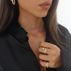 Safety pin ring