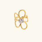 Butterfly brooch ring