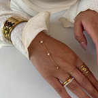 Diamond hand chain