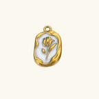 Charms - Enamel Rose