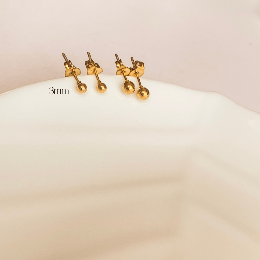 Ball Stud Earring