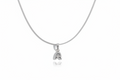 Charm: Silver Small Letters