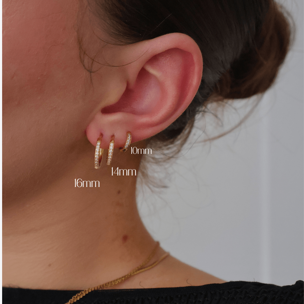 Diana Dainty Hoops (4 sizes)