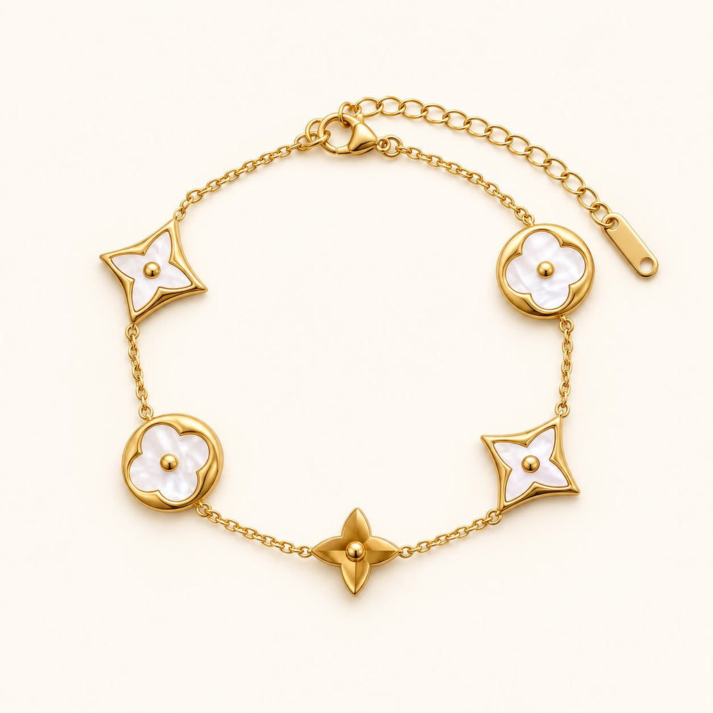 Clover Shell Bracelet