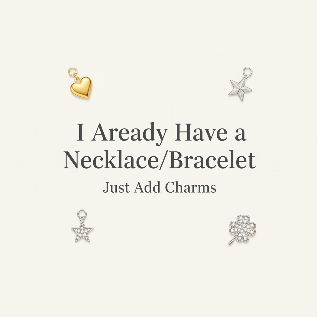 I Already Have a Necklace/Bracelet - Just Add Charms