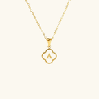 Clover Initial Necklace