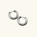 Tube Hoops Silver (Chunky)