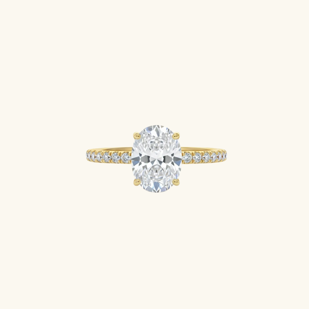 Diamond spark ring