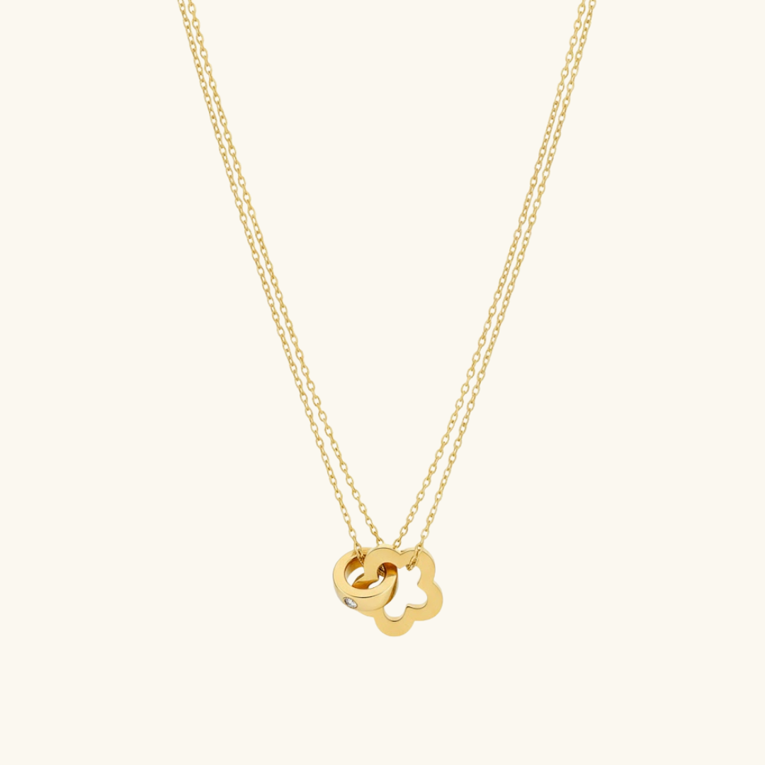 Flower cali necklace