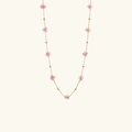 Pink Flower Necklace