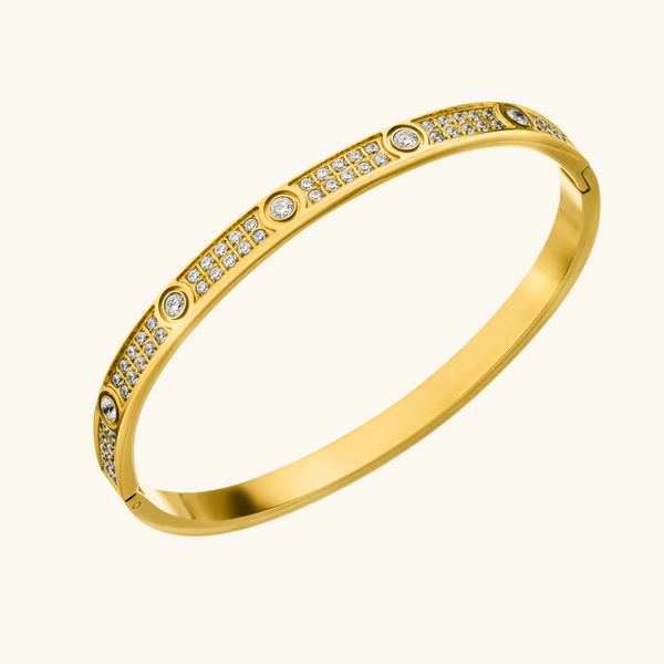Zirconia Luxury Bangle (AAA+ Zirconia)